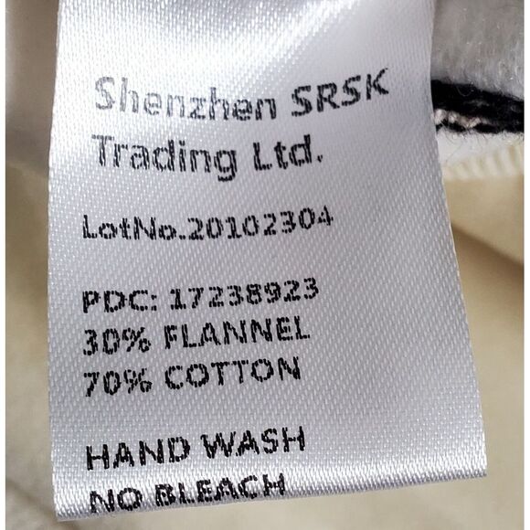 PAT PAT Children 6-9 Months Unisex Teddy Bear Face Sweatshirt Cream & Black NWT - Picture 8 of 10